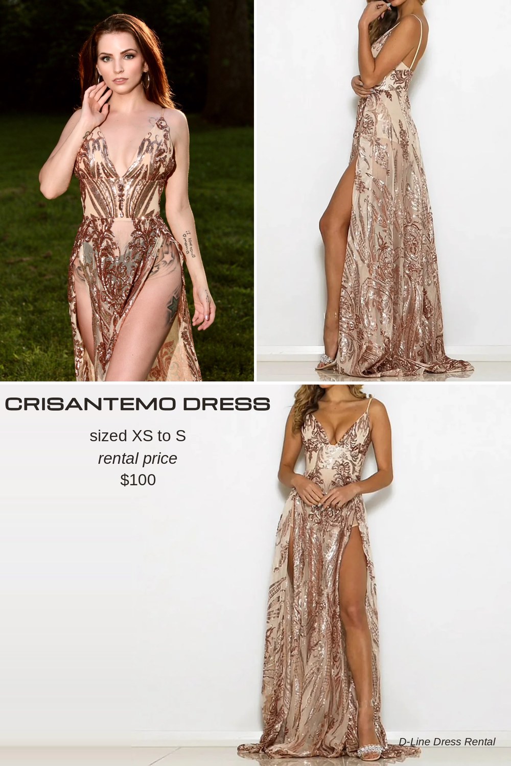Crisantemo gown