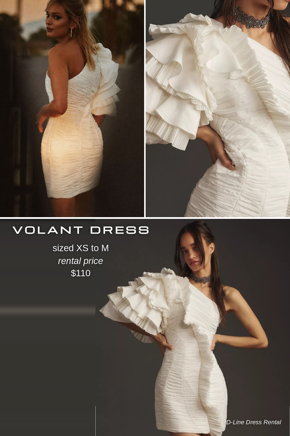 Volant dress